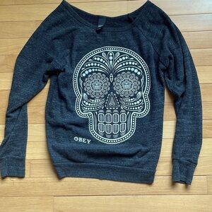 Obey crewneck sweatshirt xs